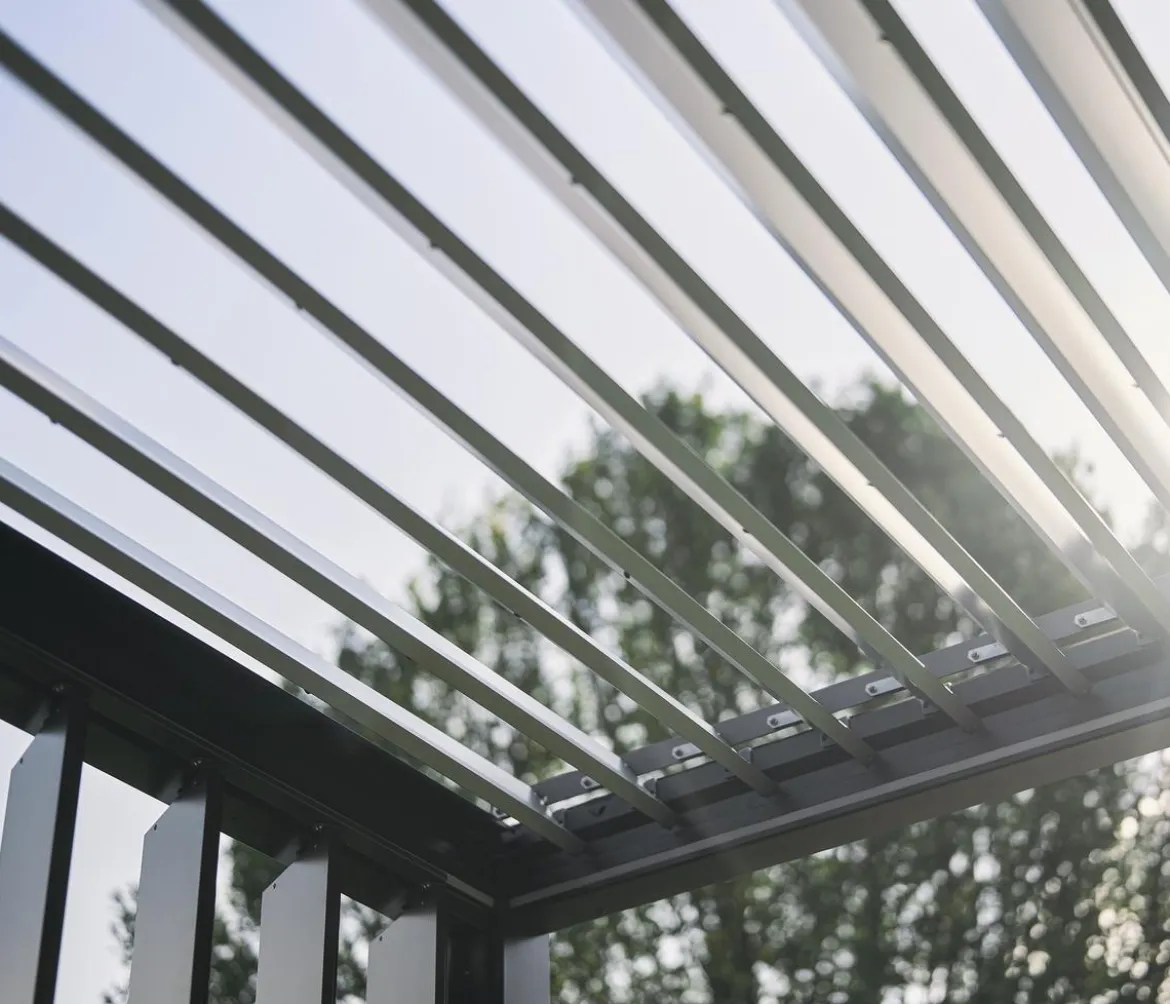 Biohort Pergola 5,5 x 3 zweifarbig, ca. B552,5/H264/T312 cm