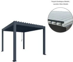 Biohort Pergola 4 x 3 zweifarbig, ca. B404,5/H264/T312 cm