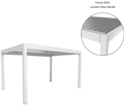 Biohort Pergola 5,5 x 3,5 zweifarbig, ca. B552,5/H264/T367,5 cm