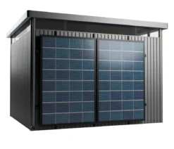 Biohort Photovoltaik-Montageschienen für Gerätehaus Europa