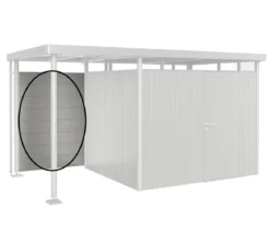 Biohort Rückwand für Seitendach HighLine H2-H5/6