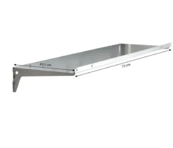 Biohort Regalböden, ca. B72/H7/T43,5 cm, 2er Set