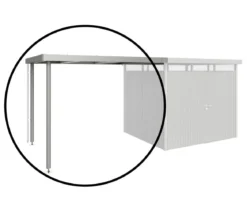 Biohort Seitendach für Gerätehaus HighLine H3