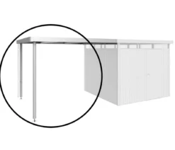 Biohort Seitendach für Gerätehaus HighLine H4