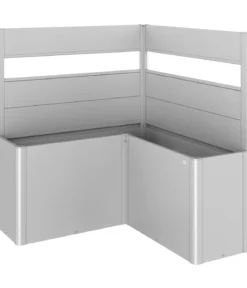 Biohort Sichtschutz Belvedere L150 mit Acrylglas, ca. B152/H91/T152 cm