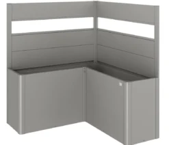 Biohort Sichtschutz Belvedere L150 mit Acrylglas, ca. B152/H91/T152 cm