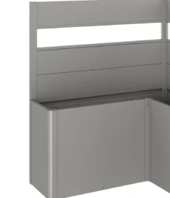Biohort Sichtschutz Belvedere L150 mit Acrylglas, ca. B152/H91/T152 cm