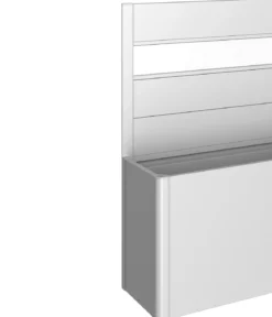 Biohort Sichtschutz Belvedere 150 mit Acrylglas, ca. B152/H91/T4 cm