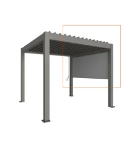 Biohort Sonnenschutzrollo Gr. 3,5 m, ca. B327/H235/T10 cm