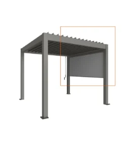 Biohort Sonnenschutzrollo Gr. 4 m, ca. B364/H235/T10 cm