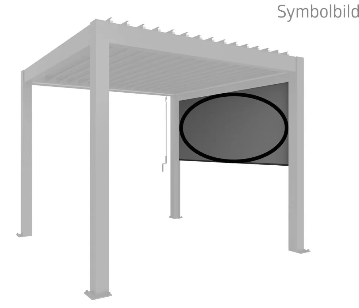 Biohort Sonnenschutzrollo Gr. 4 m, elektrisch, ca. B235/H10/T327 cm