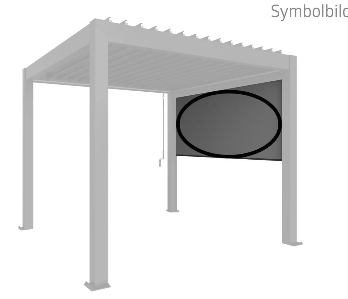 Biohort Sonnenschutzrollo Gr. 3 m, elektrisch, ca. B235/H10/T272 cm