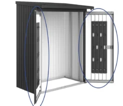 Biohort Türpaket WoodStock® 150