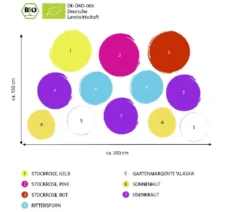 Bio Stauden-Set Bunter Landhausgarten, 12-teilig