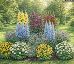 Bio Stauden-Set Bunter Landhausgarten, 12-teilig