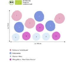 Bio Stauden-Set Terrassenglück, Landlust Kollektion, 12-teilig
