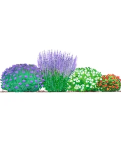 Blütenhecke Nature, 4-teilig