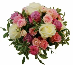 Blumenstrauß Rosenliebe, ca. Ø30 cm