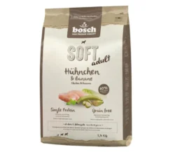 bosch Trockenfutter für Hunde Soft Adult, Hühnchen & Banane