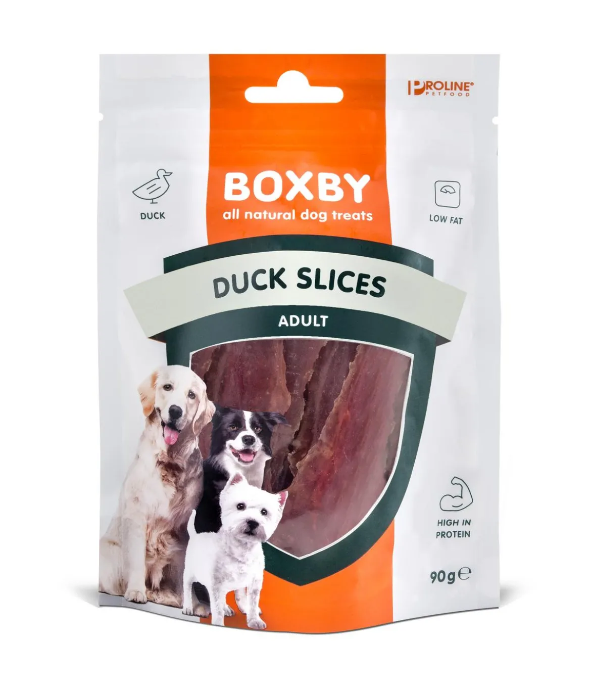 Boxby Hundesnack Duck Slices, 90 g