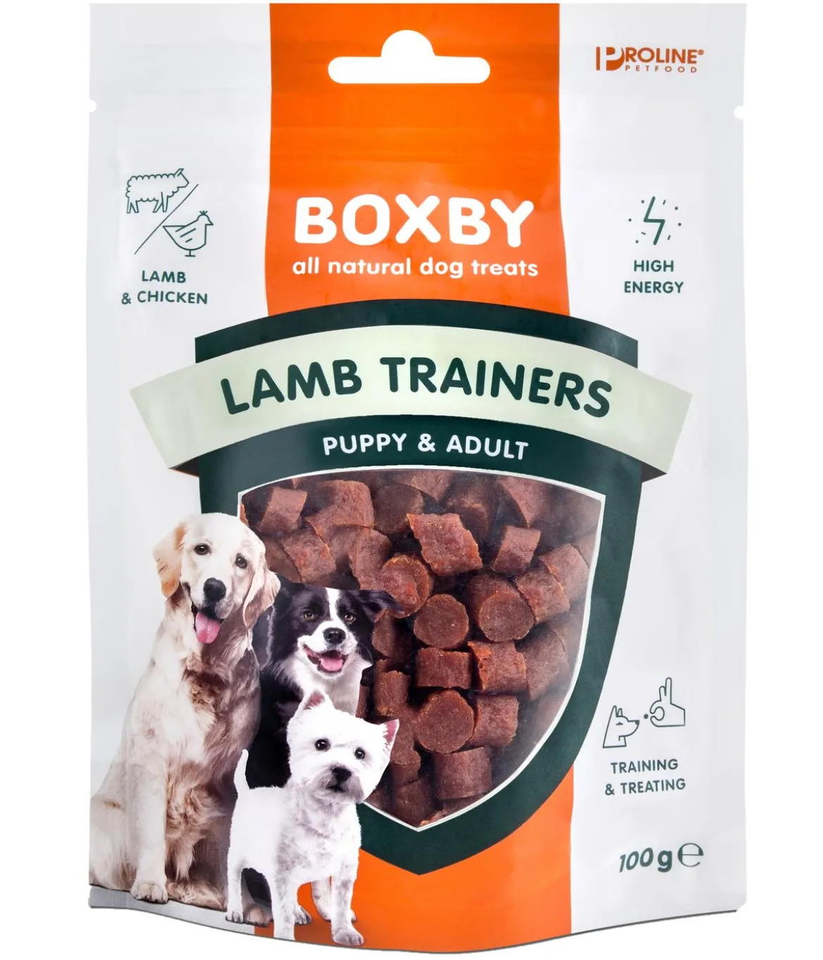 Boxby Hundesnack Lamb Trainers, 100 g