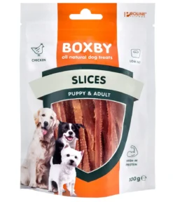 Boxby Hundesnack Slices Chicken, 100 g