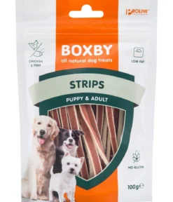 Boxby Hundesnack Strips, 100 g