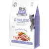 Brit Care Trockenfutter für Katzen Sterilized Weight Control Adult, Ente & Truthahn