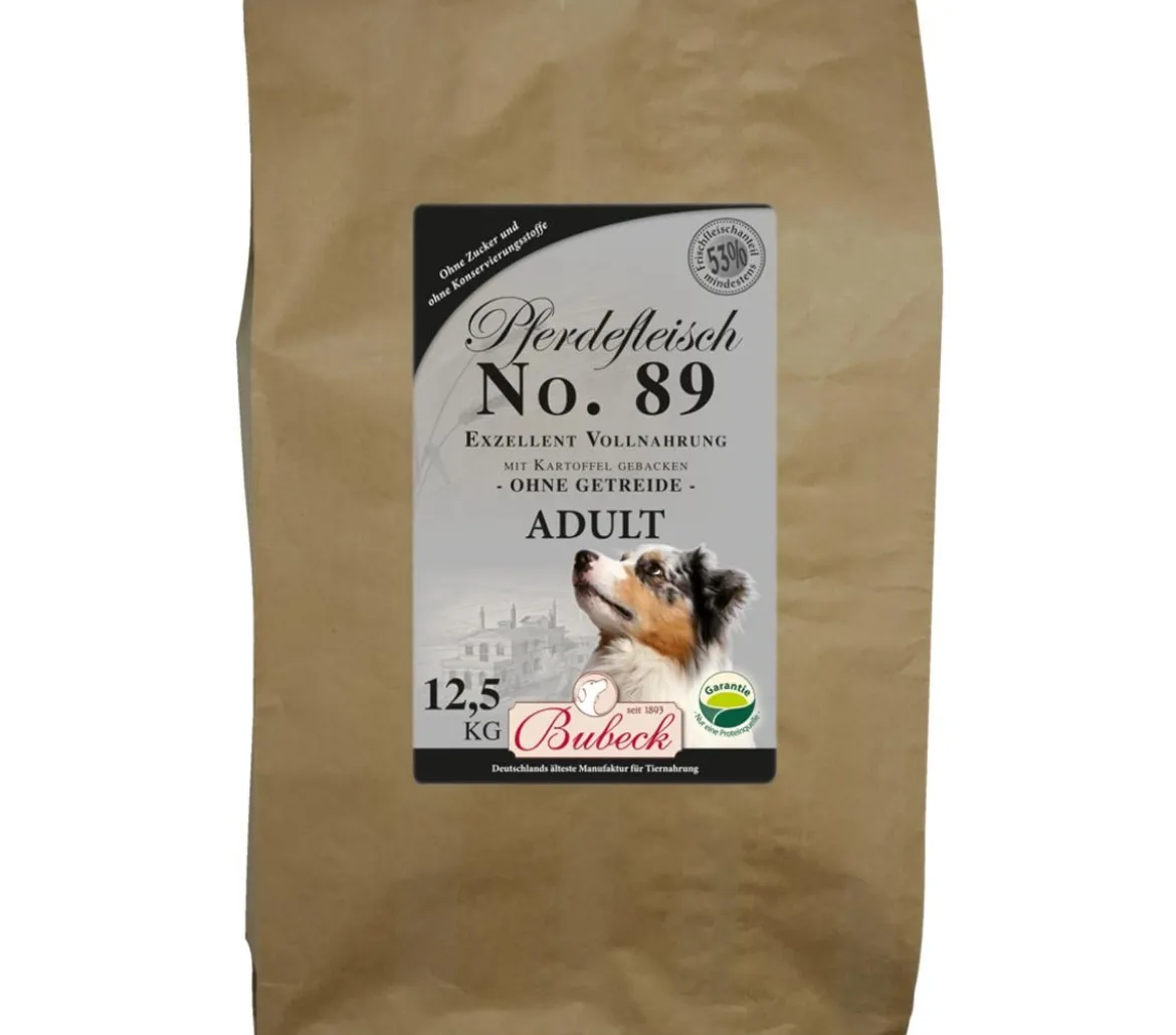 Bubeck Trockenfutter für Hunde No. 89 Adult, Pferdefleisch