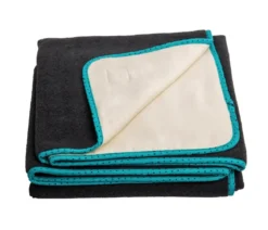 bunny® NATURE Bedding Einstreumatte Easy XL, anthrazit/türkis, ca. B140/H140 cm