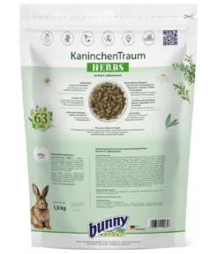 bunny® NATURE Kaninchenfutter KaninchenTraum HERBS