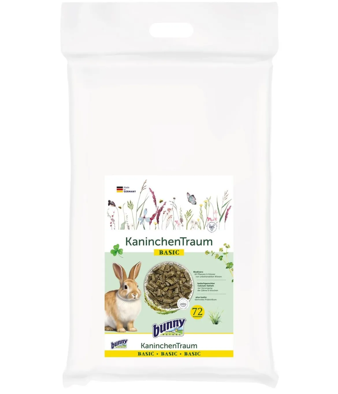 bunny® NATURE Kaninchenfutter KaninchenTraum BASIC