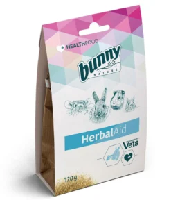 bunny® NATURE Kleintierfutter Health Food & Care HerbalAid, 120 g