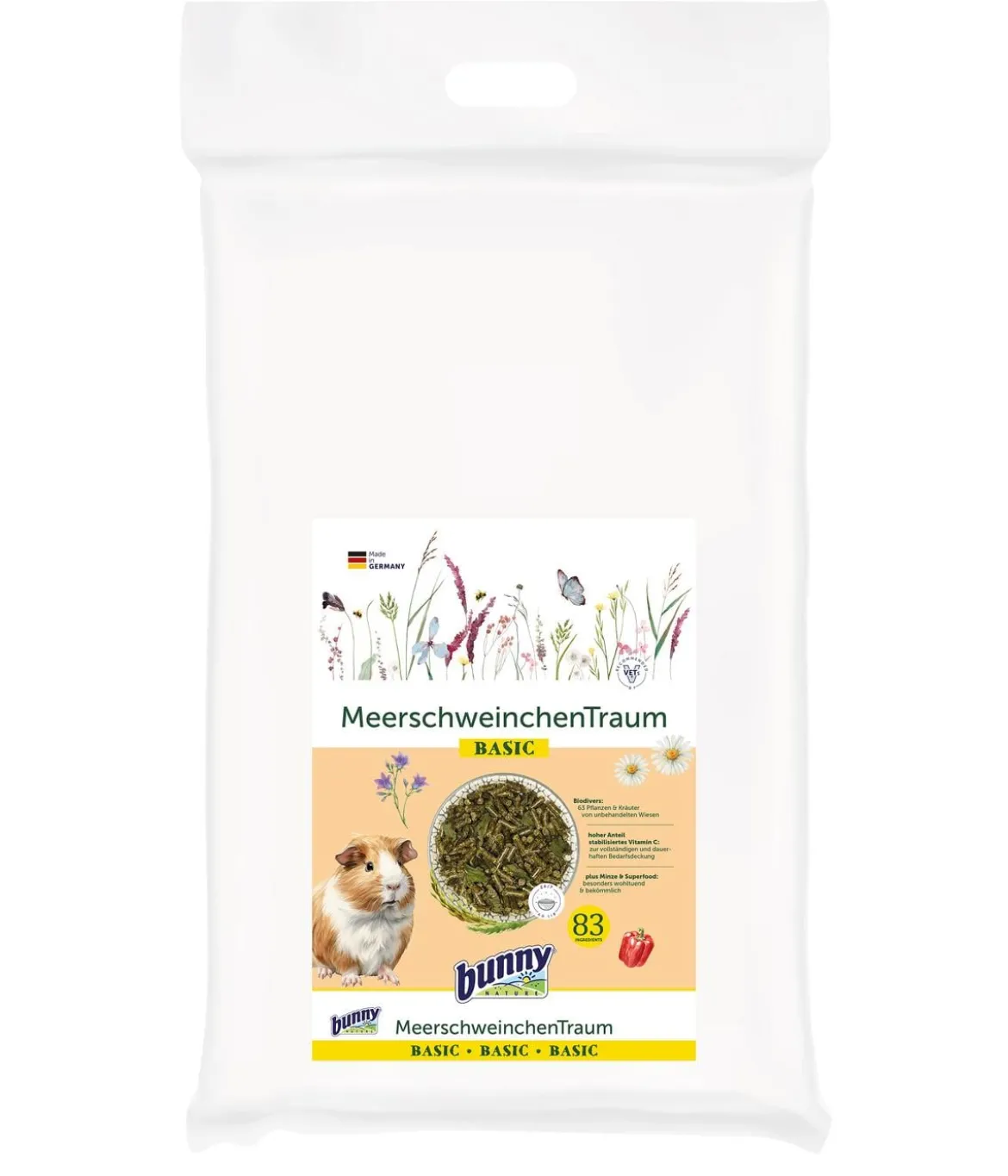bunny® NATURE Meerschweinchenfutter MeerschweinchenTraum BASIC