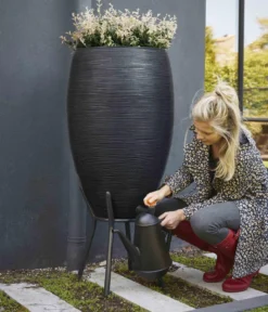 Capi Europe Kunststoff-Regentonne Rib, 130 l