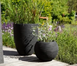Capi Europe Kunststoff-Topf Nature Rib NL, rund