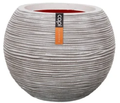 Capi Europe Kunststoff-Topf Nature Rib NL, rund