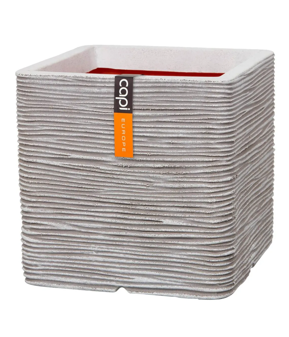 Capi Europe Kunststoff-Topf Rib, quadratisch