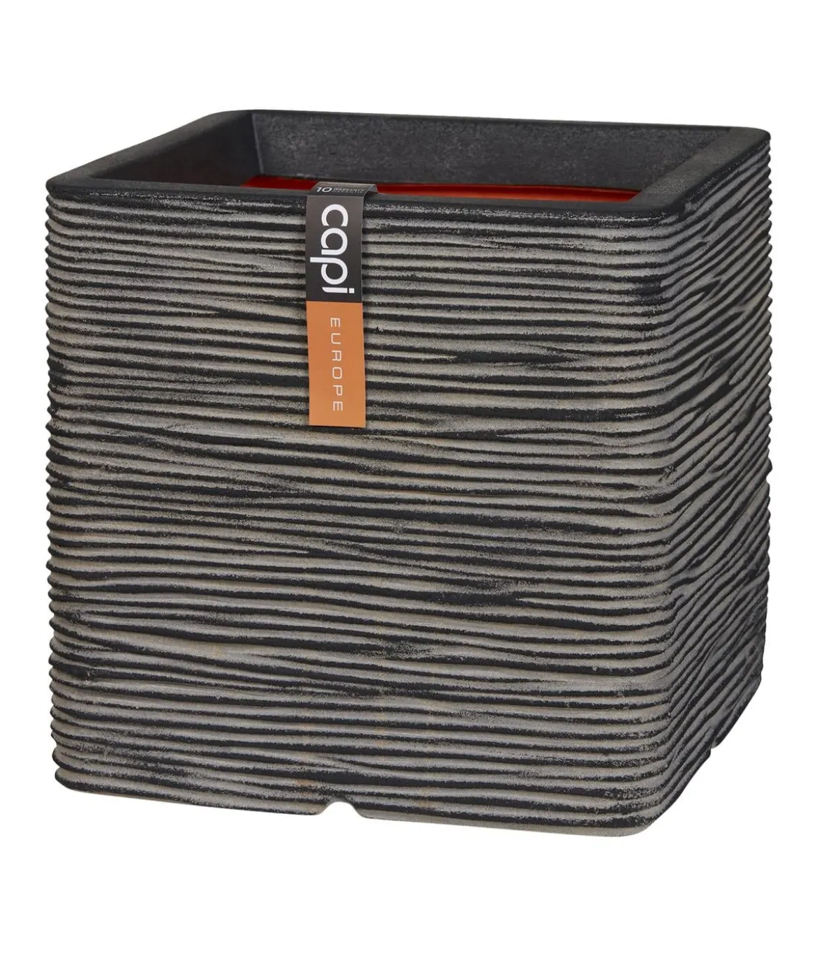 Capi Europe Kunststoff-Topf Rib, quadratisch