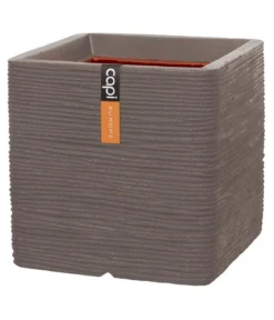Capi Europe Kunststoff-Topf Rib, quadratisch