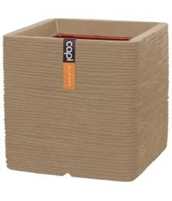 Capi Europe Kunststoff-Topf Rib, quadratisch