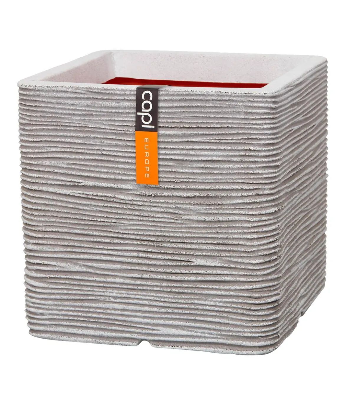 Capi Europe Kunststoff-Topf Rib, quadratisch