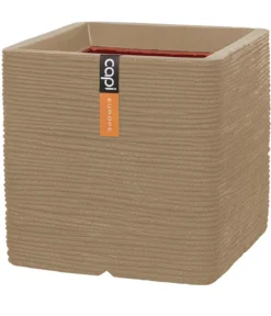 Capi Europe Kunststoff-Topf Rib, quadratisch
