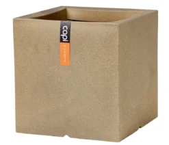 Capi Europe Kunststoff-Topf Urban Smooth NL, quadratisch