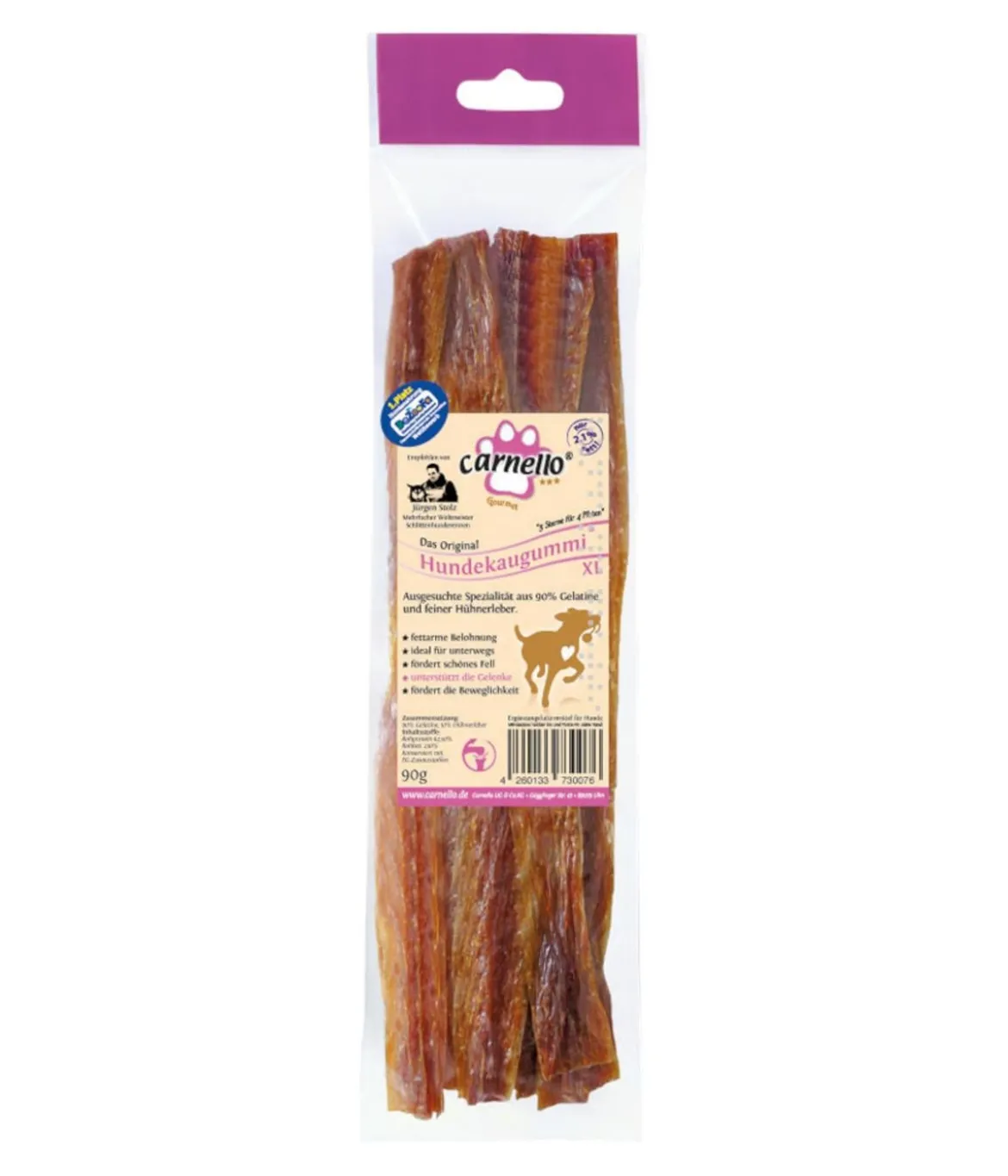 Carnello Hundesnack Hundekaugummi XL, 90 g