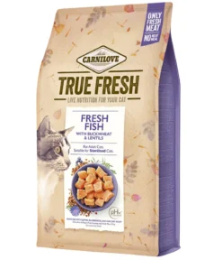 Carnilove True Fresh Trockenfutter für Katzen Adult, Fisch