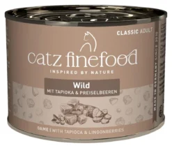 catz finefood Nassfutter für Katzen Classic Adult, 6 x 200 g