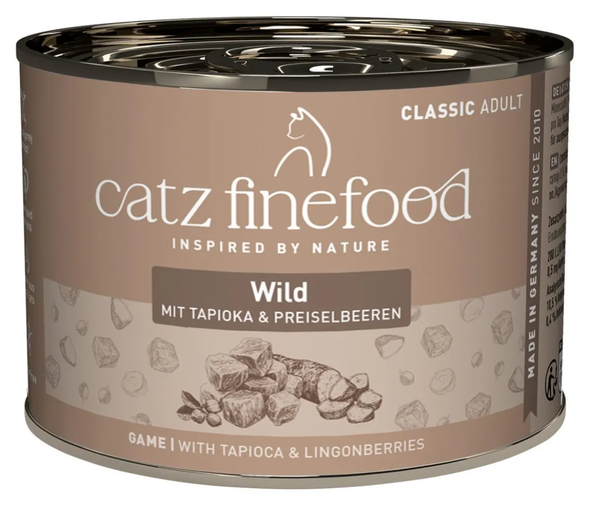 catz finefood Nassfutter für Katzen Classic Adult, 6 x 200 g