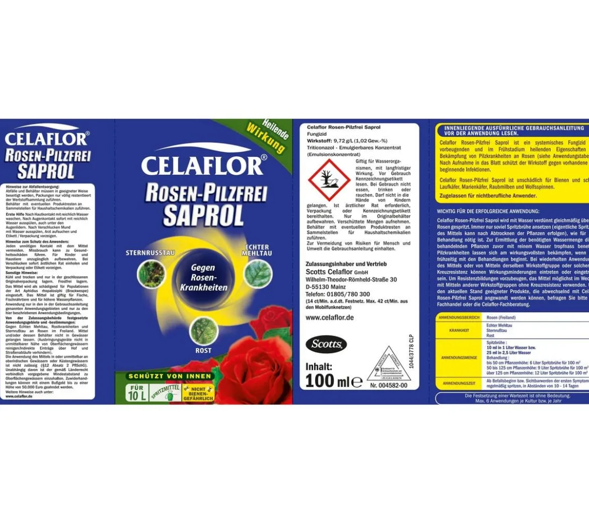 Celaflor® Rosen-Pilzfrei Saprol® Konzentrat
