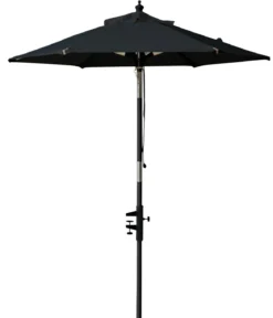 Cinas Balkonschirm, rund, ca. Ø180/H200 cm